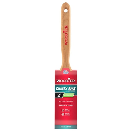 Wooster 2" Flat Sash Chinex Bristle, Paint Brush 44120020